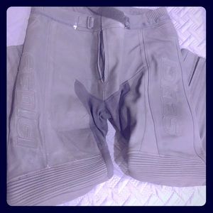 Sedici Leather Rider Pants